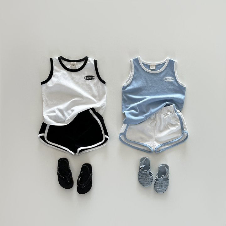 Boys And Girls Fashion Sleeveless Vest Casual Suit
