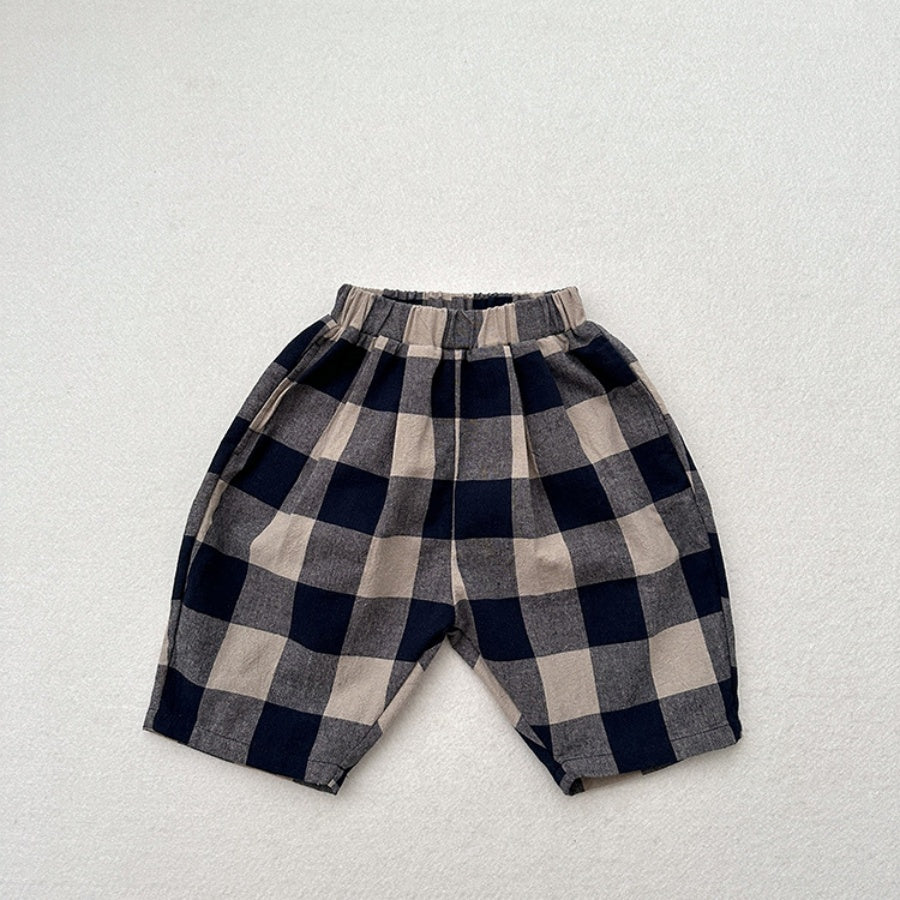 Puffy Check Pants