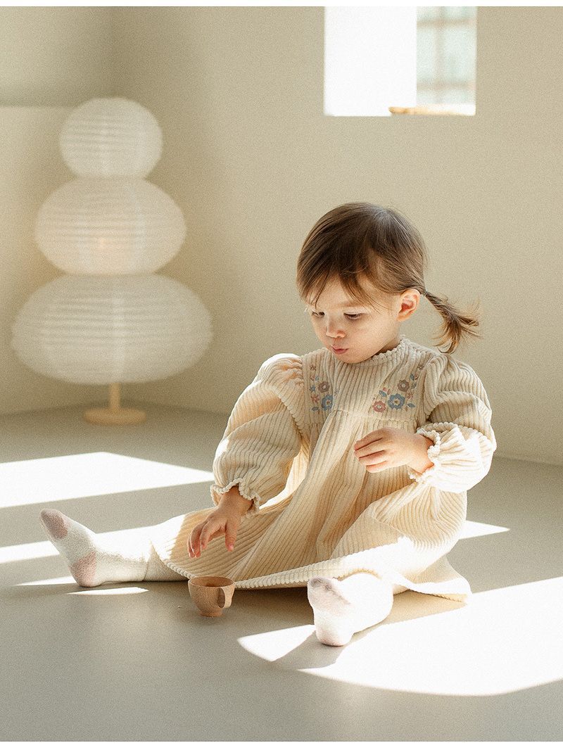 Embroidered Little Princess Dress