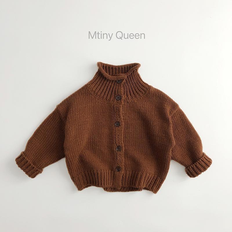 Knitted Stand Collar Sweater