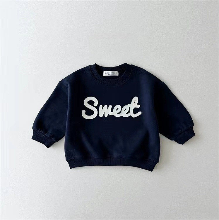 Letter Pattern Sweater