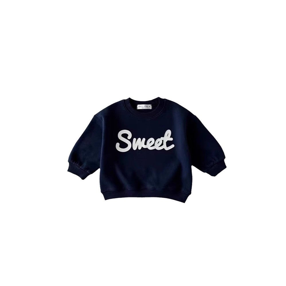 Letter Pattern Sweater