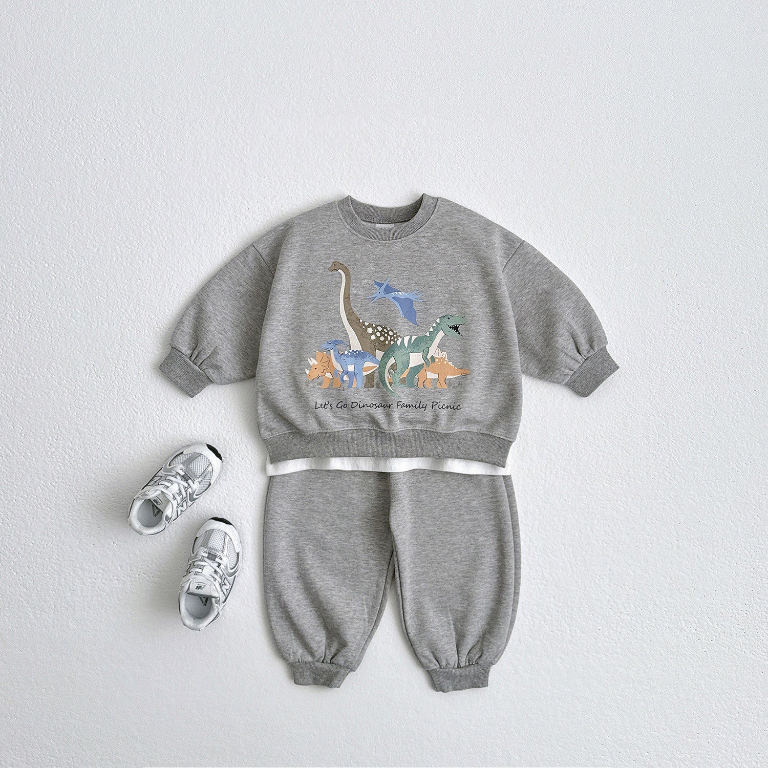 Dino Print Two-piece Set
