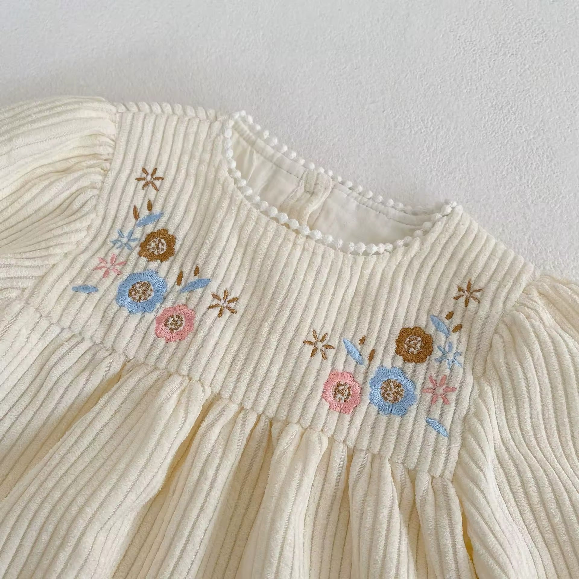 Embroidered Little Princess Dress