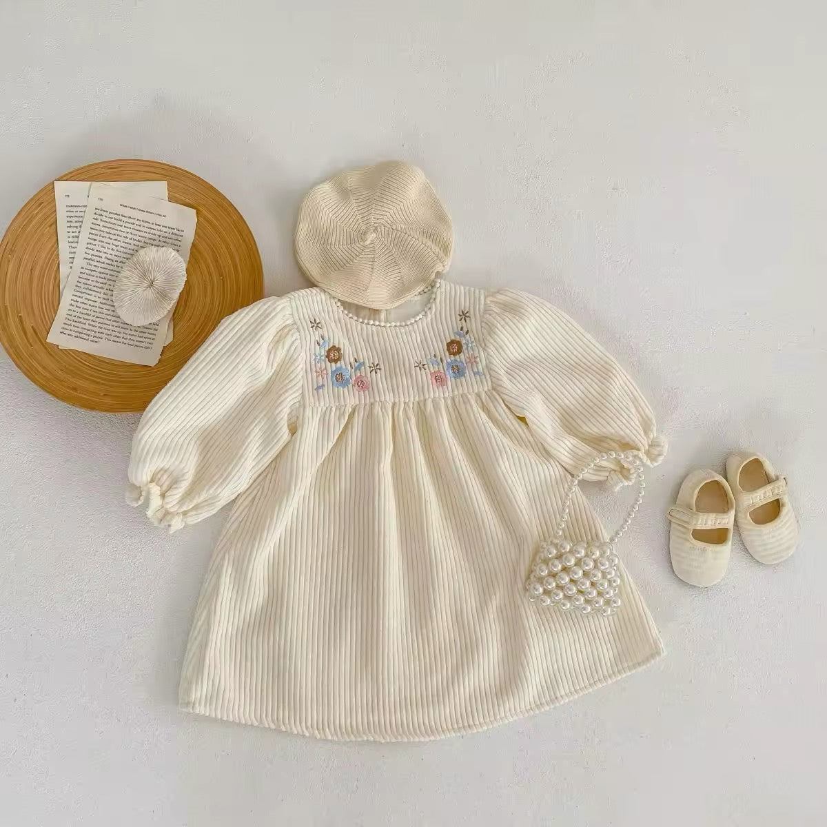 Embroidered Little Princess Dress