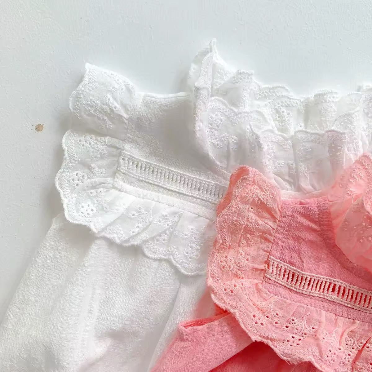 Lace Baby Romper