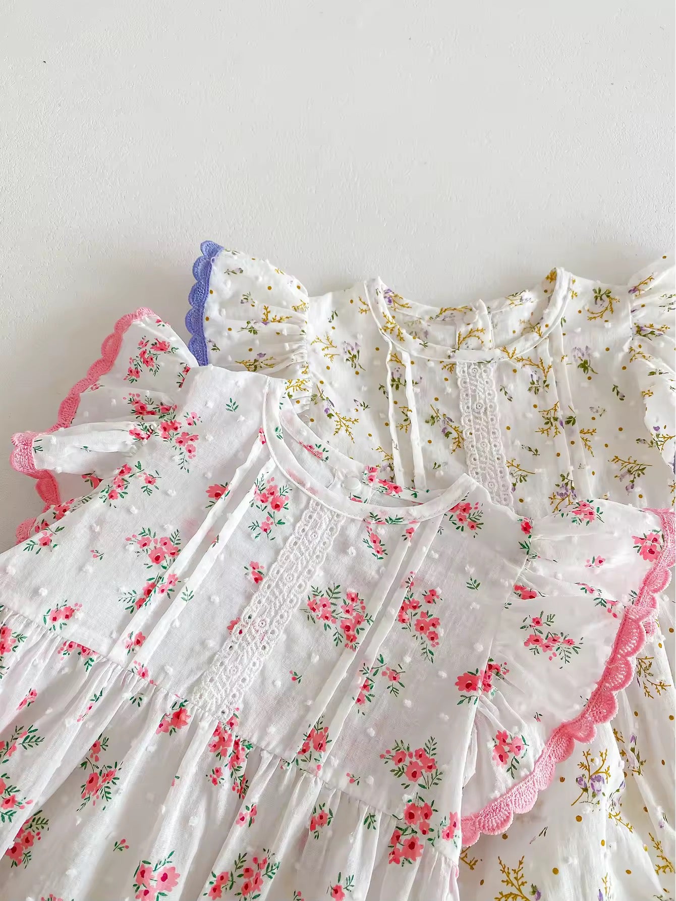 Baby Girl Cotton Rompers