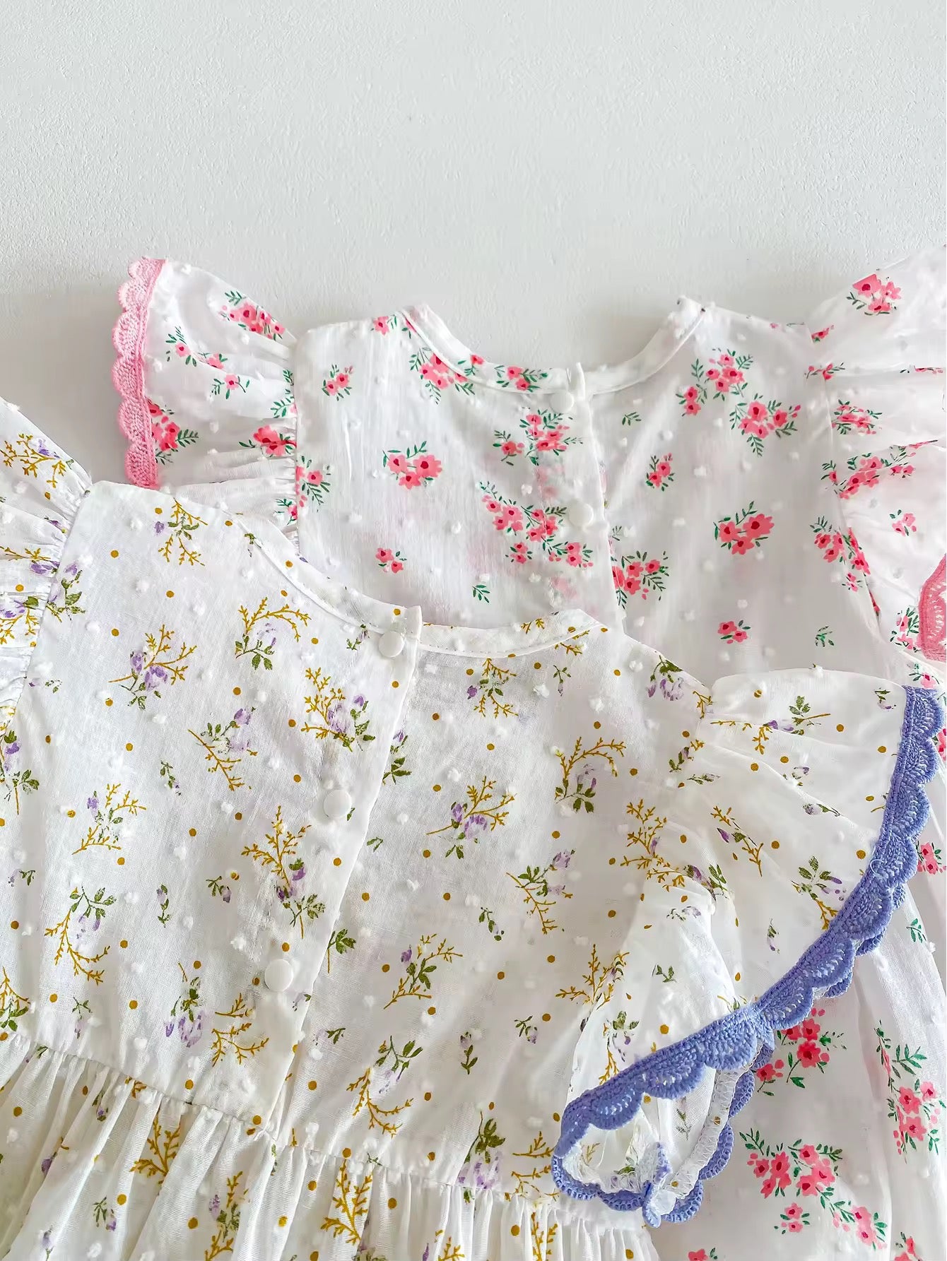 Baby Girl Cotton Rompers