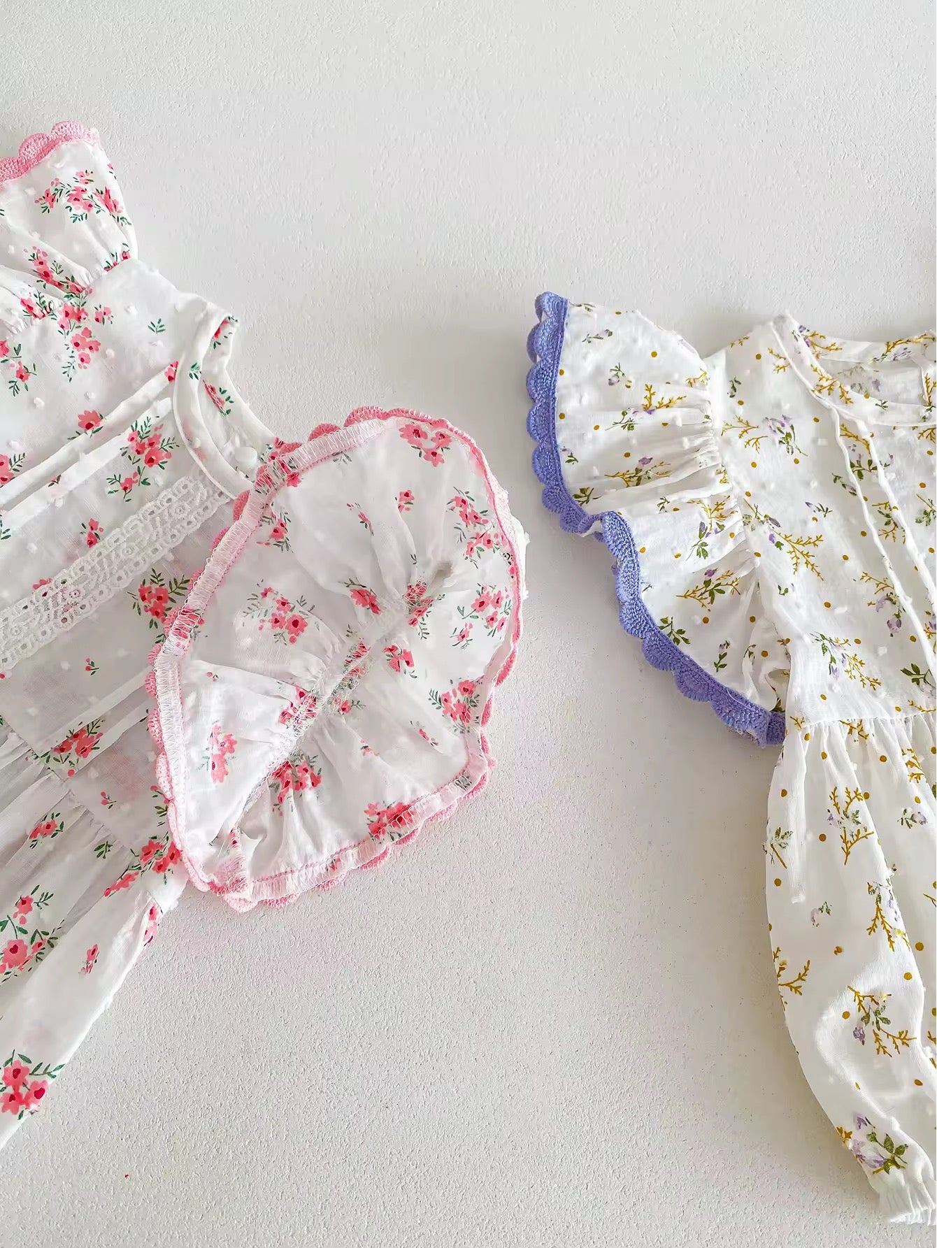 Baby Girl Cotton Rompers