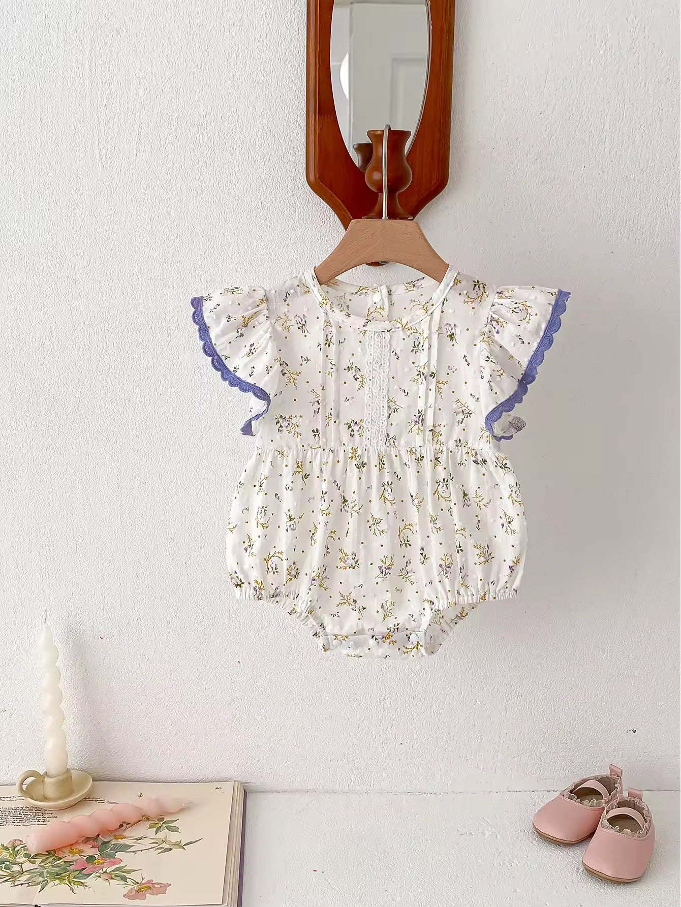 Baby Girl Cotton Rompers