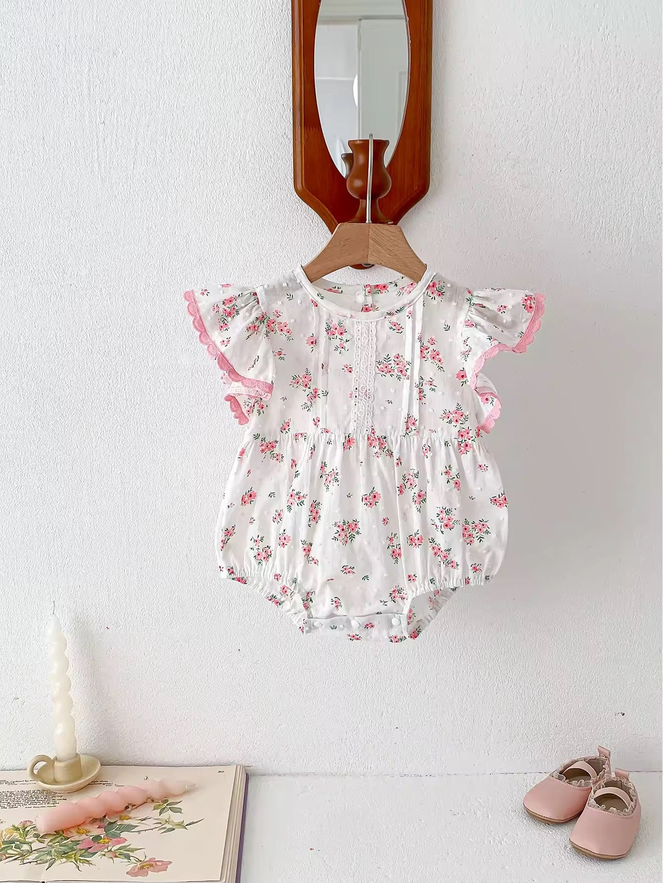 Baby Girl Cotton Rompers