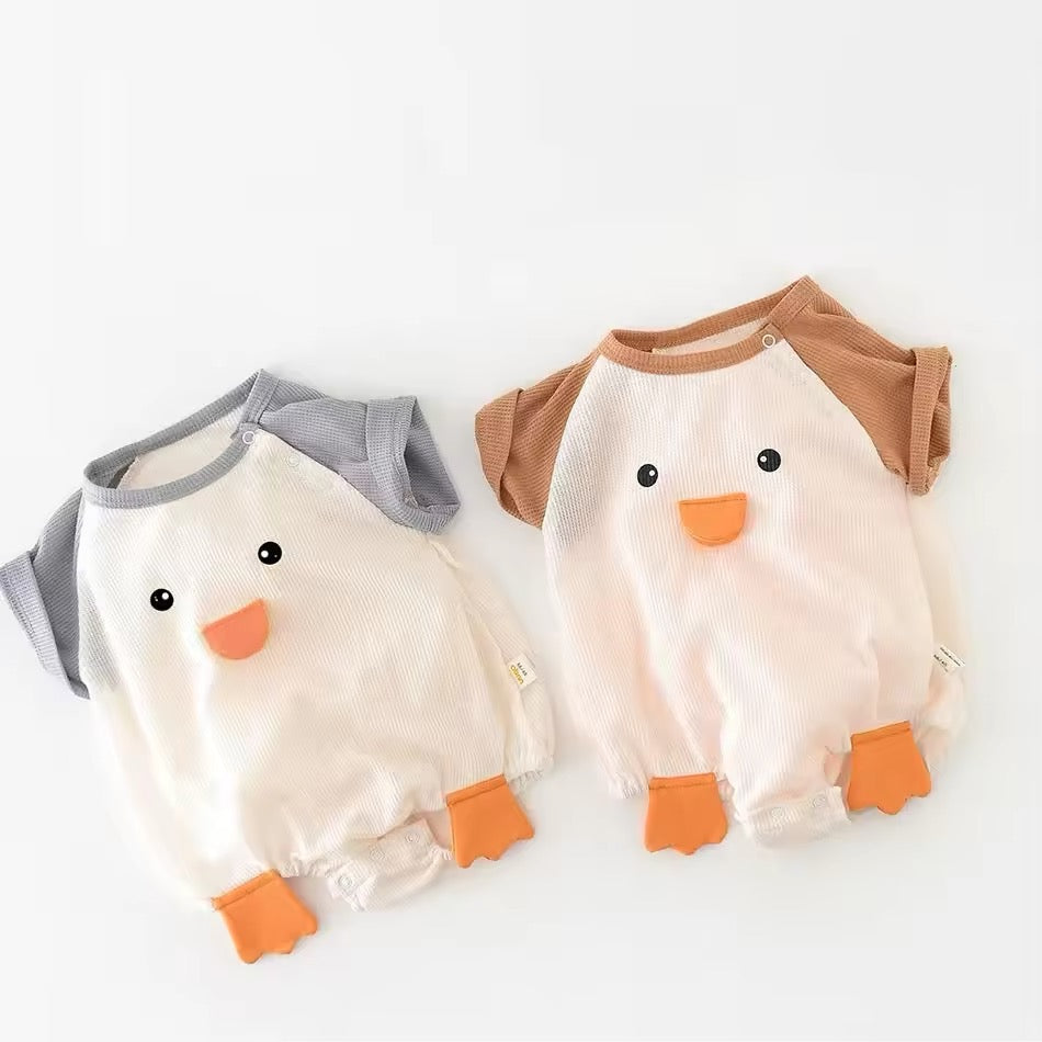 3D Duck Short Sleeved Jumpsuit