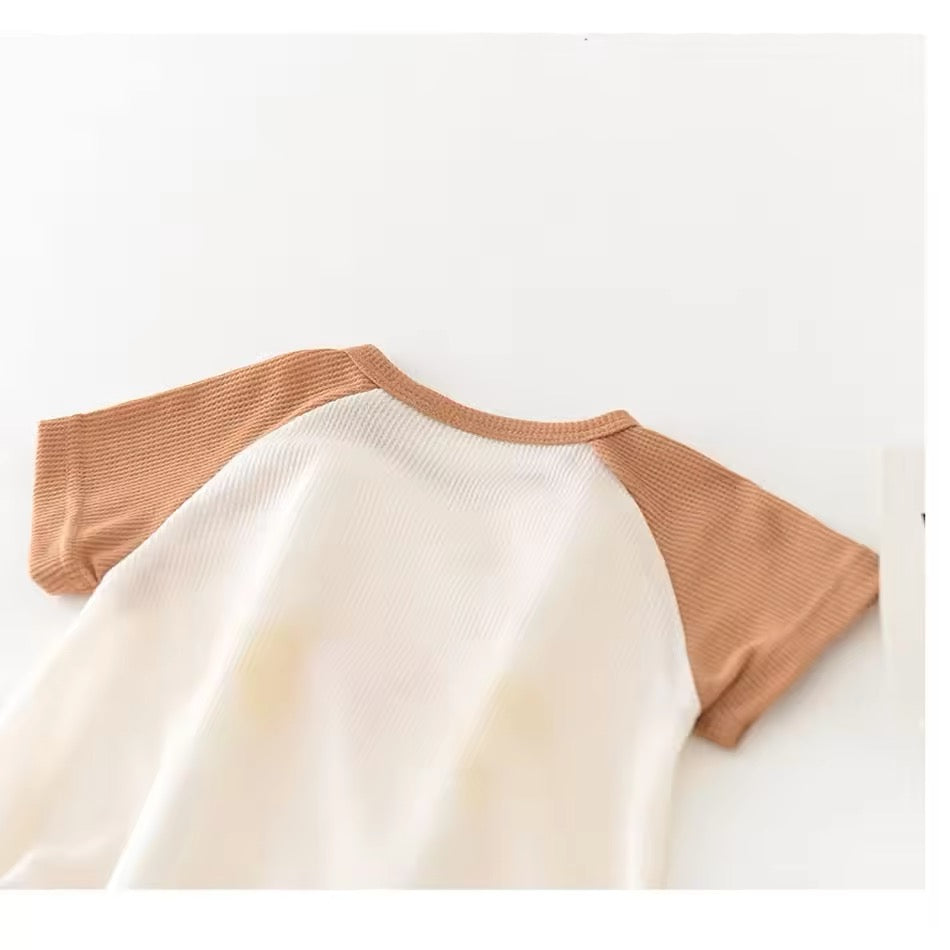 3D Duck Short Sleeved Jumpsuit