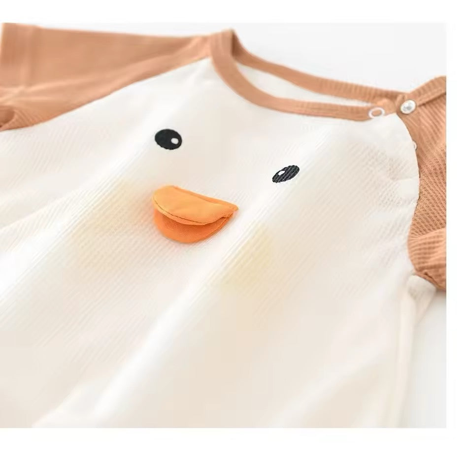 3D Duck Short Sleeved Jumpsuit