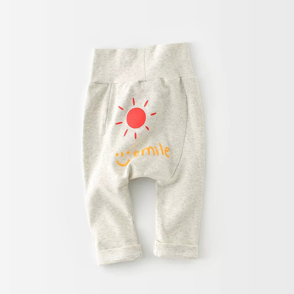 Sunny Bottoms High-Waist Pants – Baby Cotton Leggings