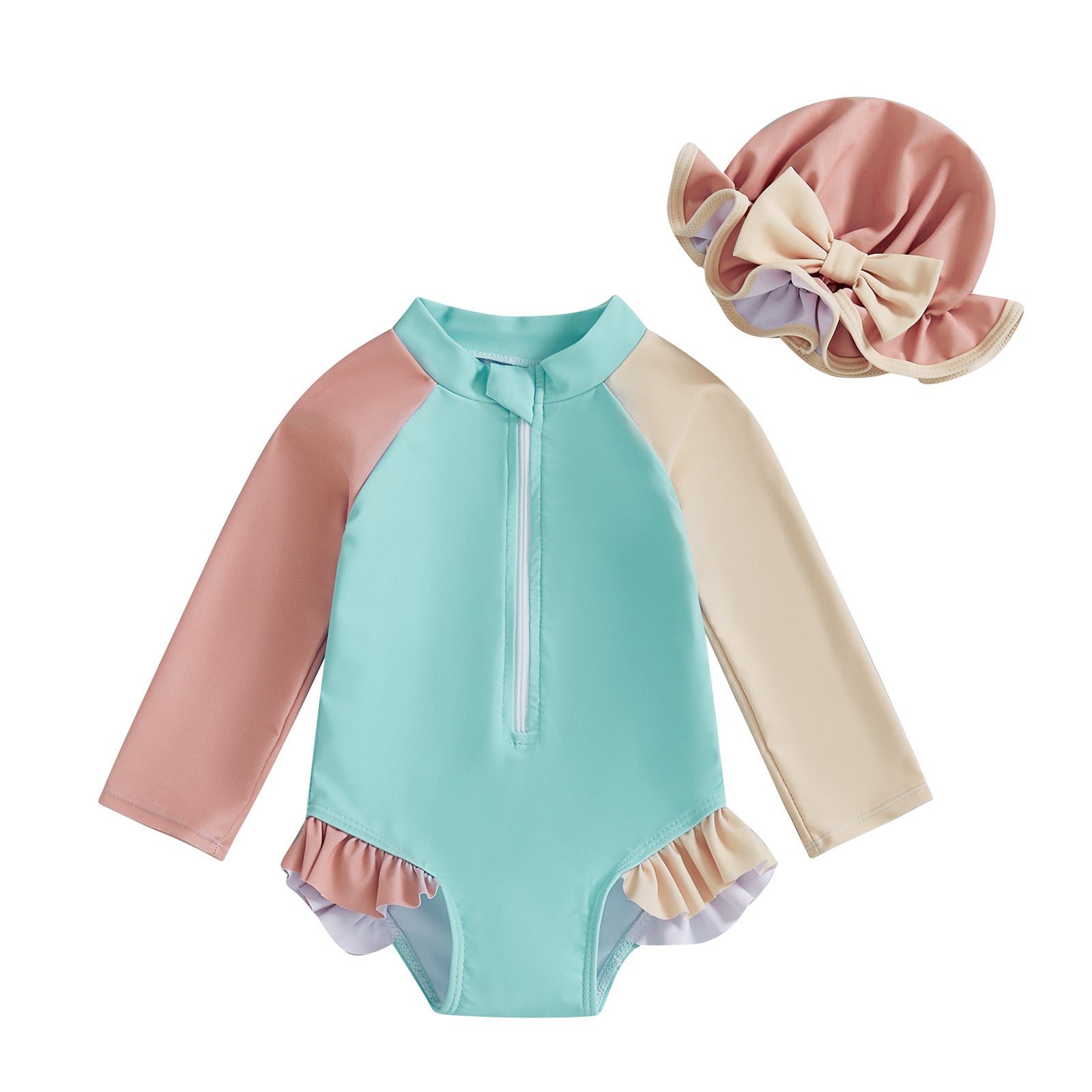 Sunshine Ruffle Swim Set