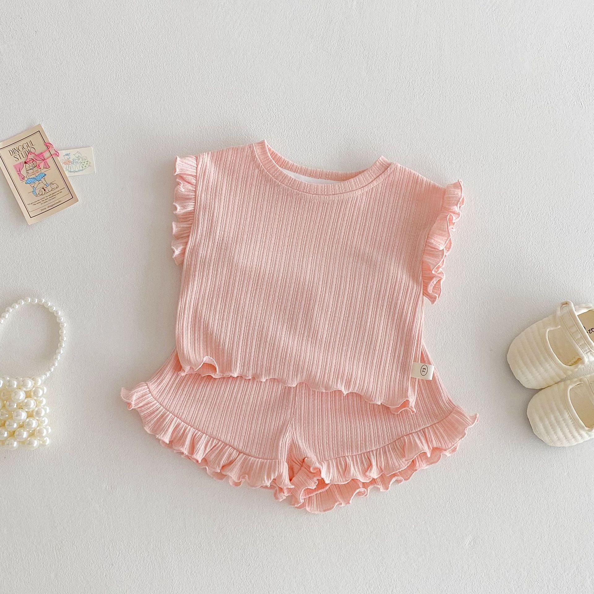 Pastel Dreams Ribbed Set