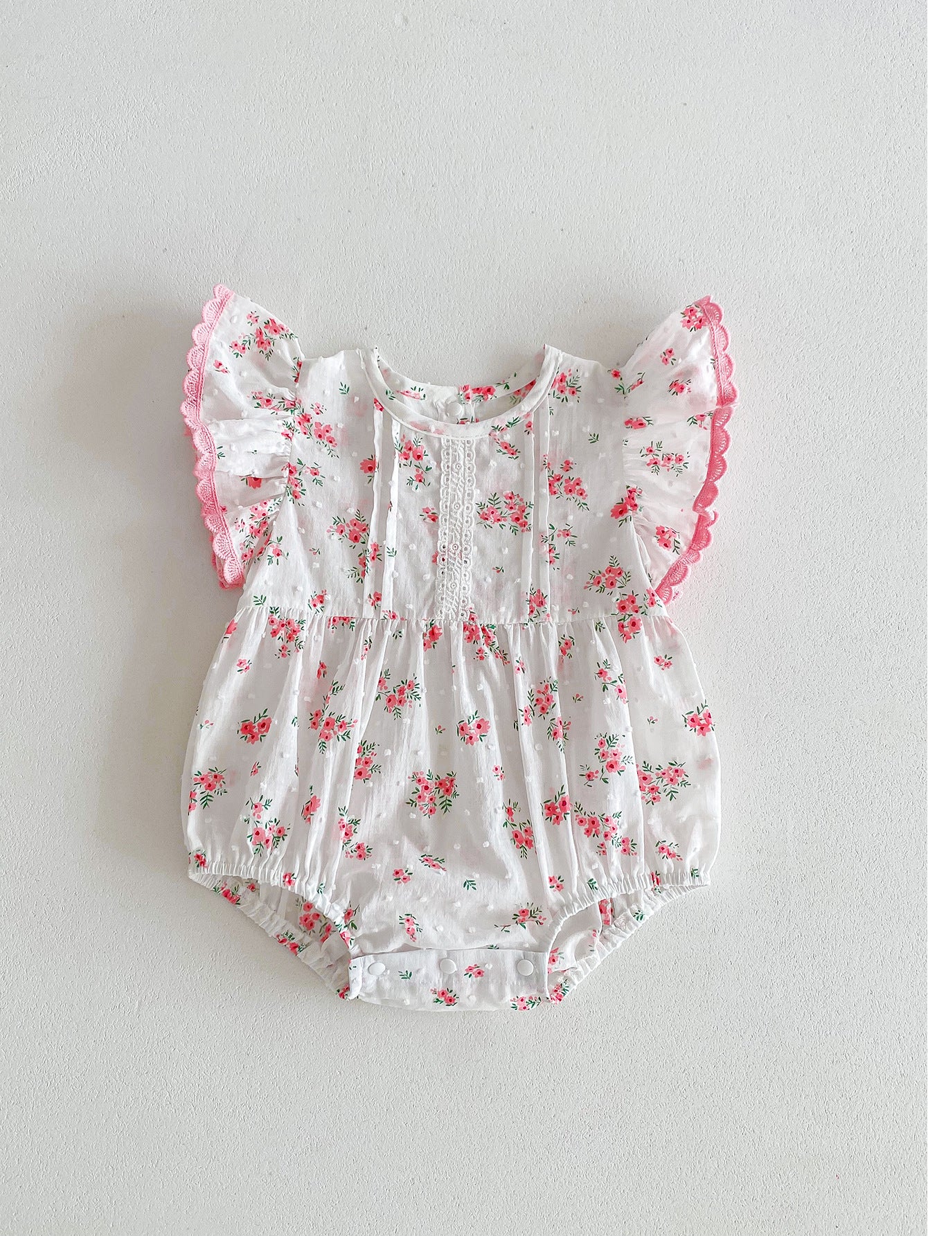 Baby Girl Cotton Rompers
