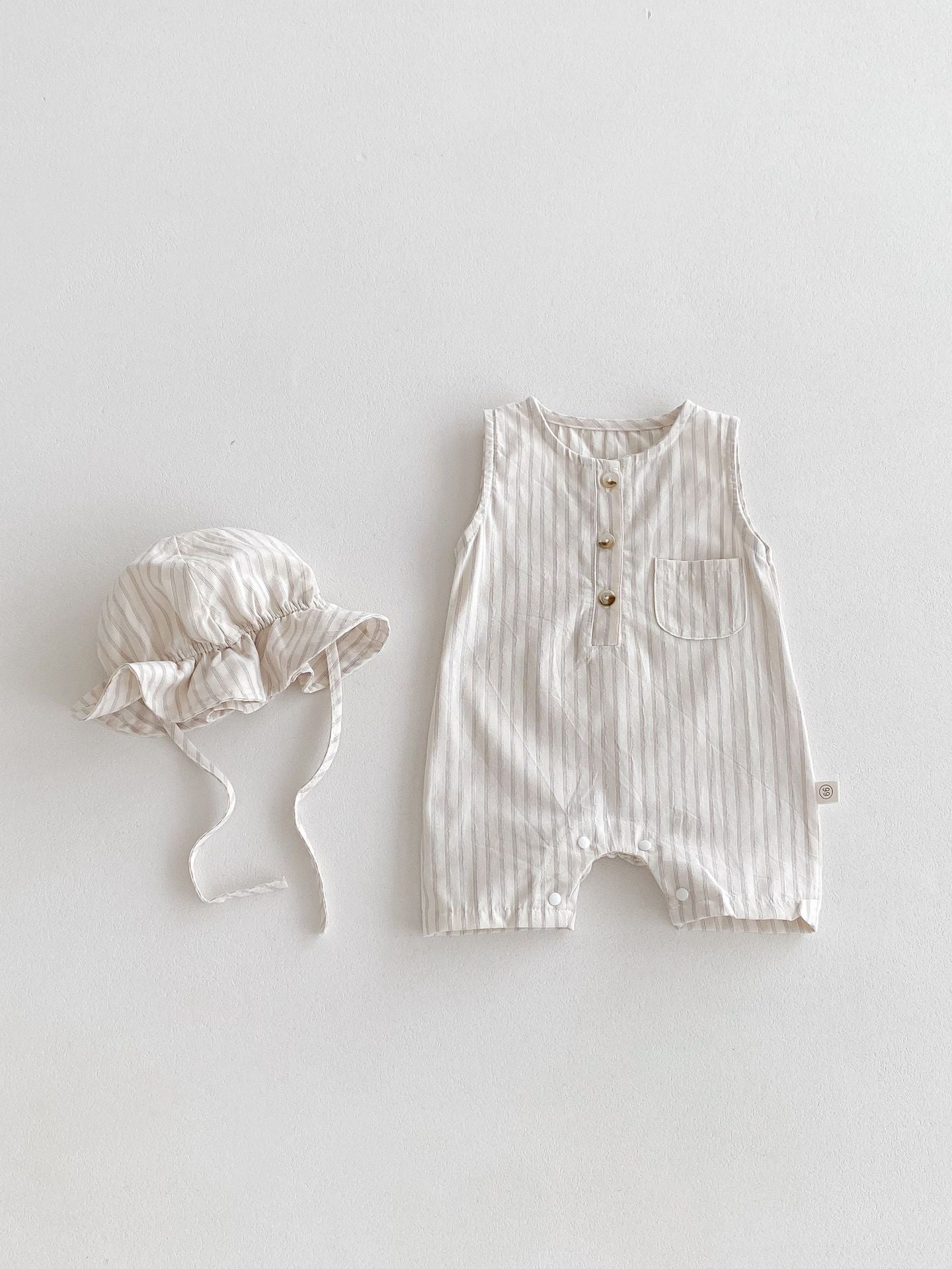 Sleeveless Romper Newborn Summer Children's Vest Romper