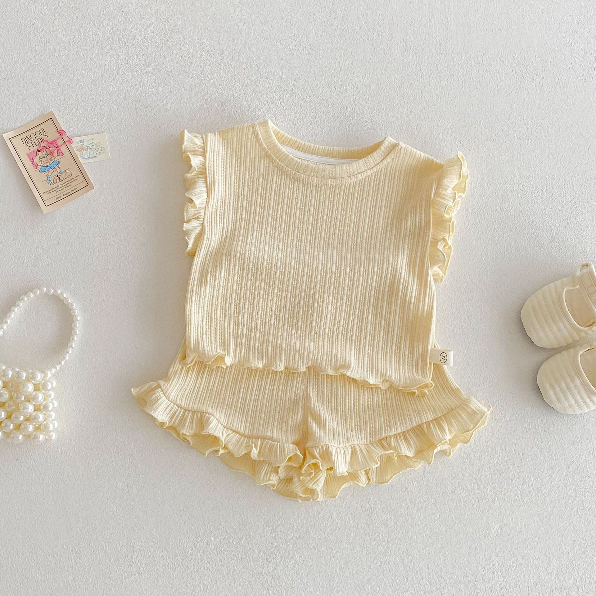 Pastel Dreams Ribbed Set