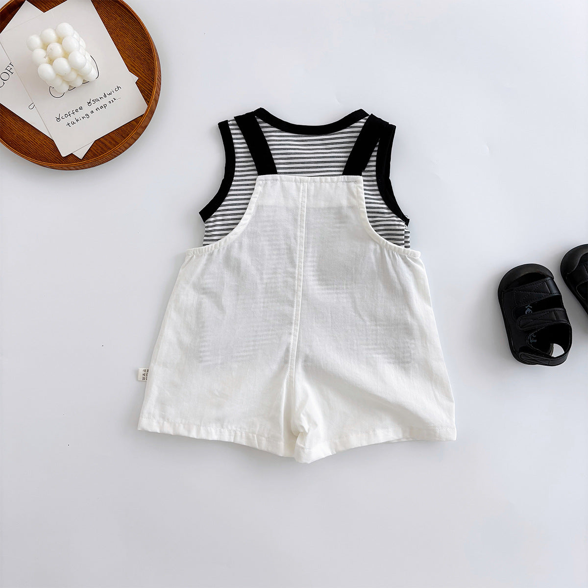 Infant Boys And Girls Fashion Out Two-piece Set