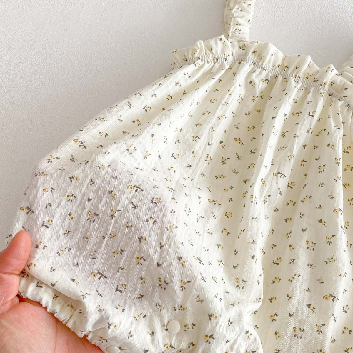 Thin With Shoulder-straps Romper Fashionable Floral Outwear