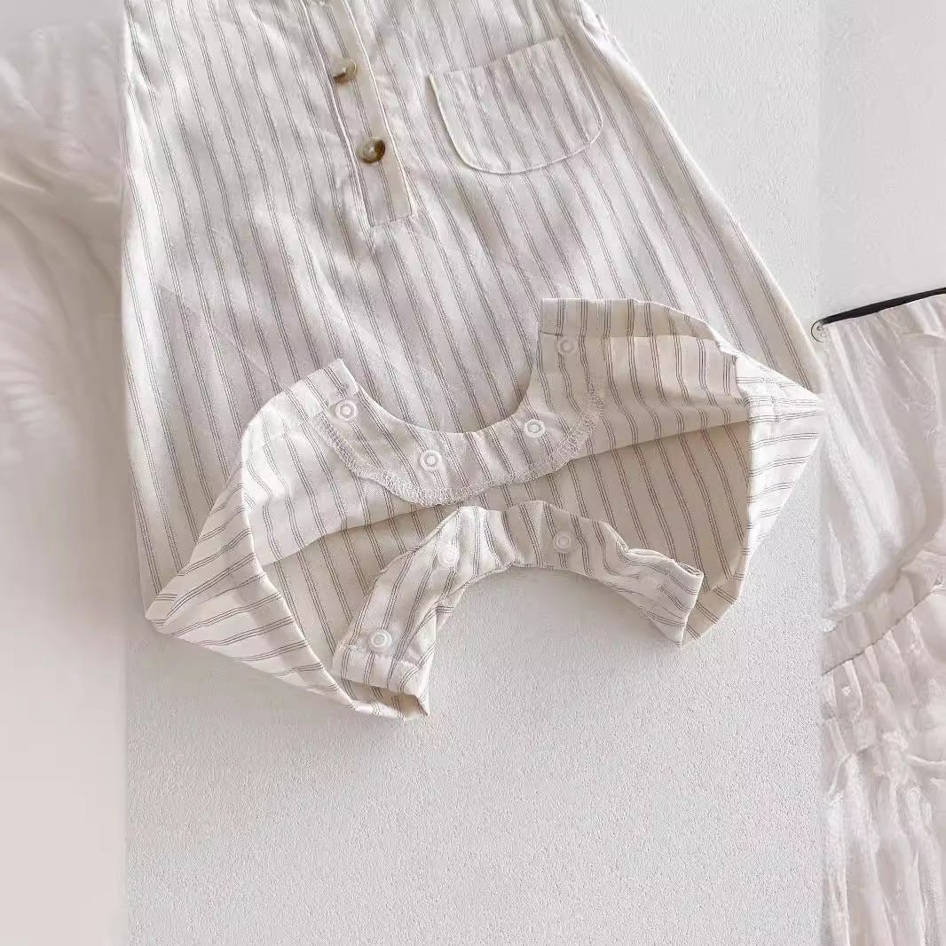 Sleeveless Romper Newborn Summer Children's Vest Romper