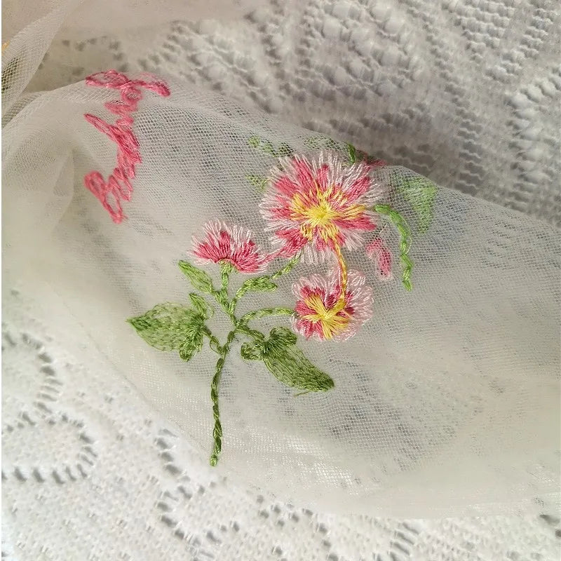 ELLE Tulle & Satin Floral Ropmer