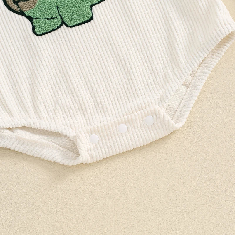 Dinosaur Embroidered Summer Jumpsuits
