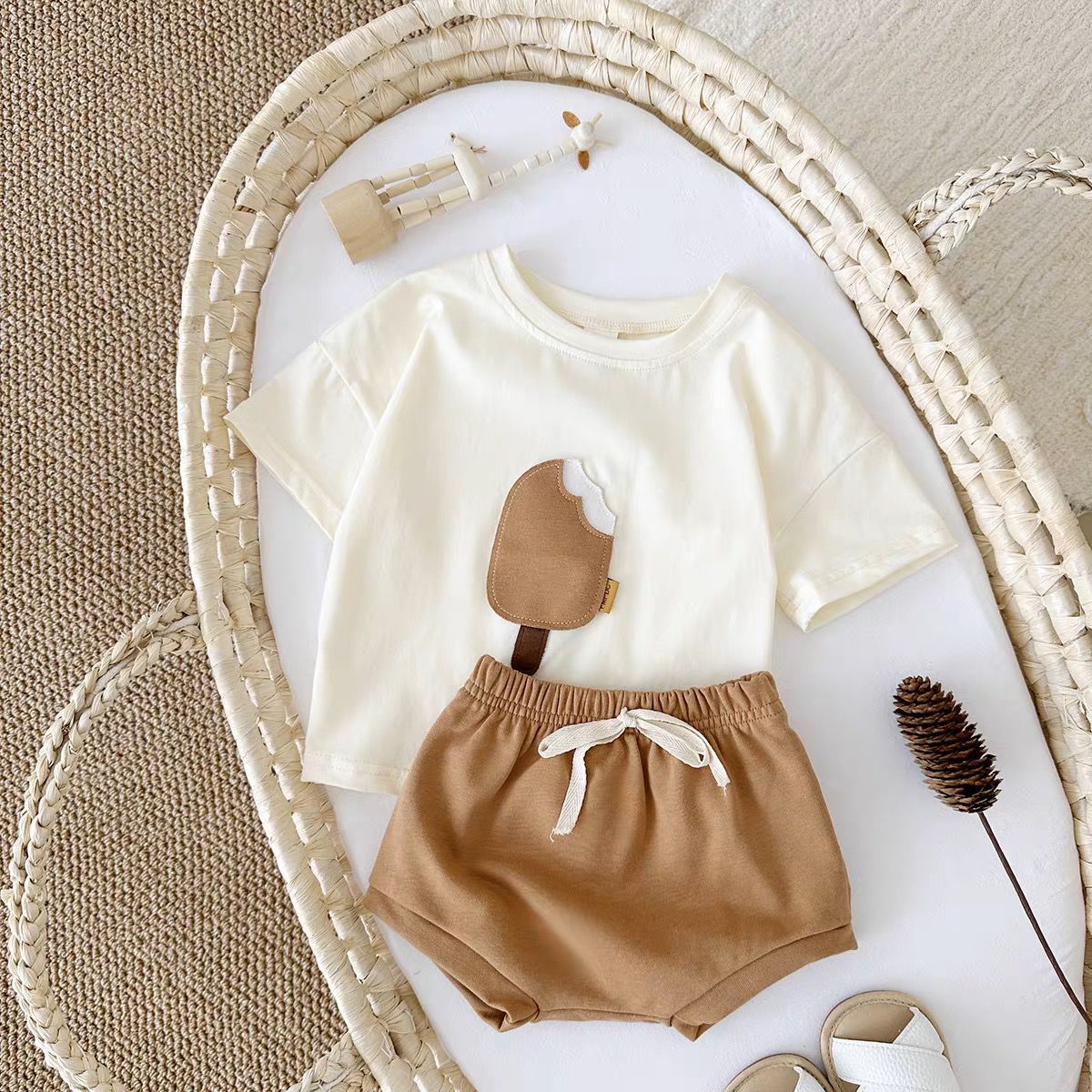 Adorable Popsicle T-Shirts & Short Set