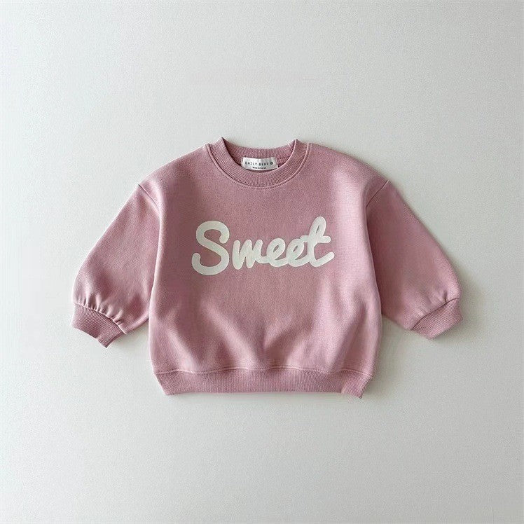 Letter Pattern Sweater
