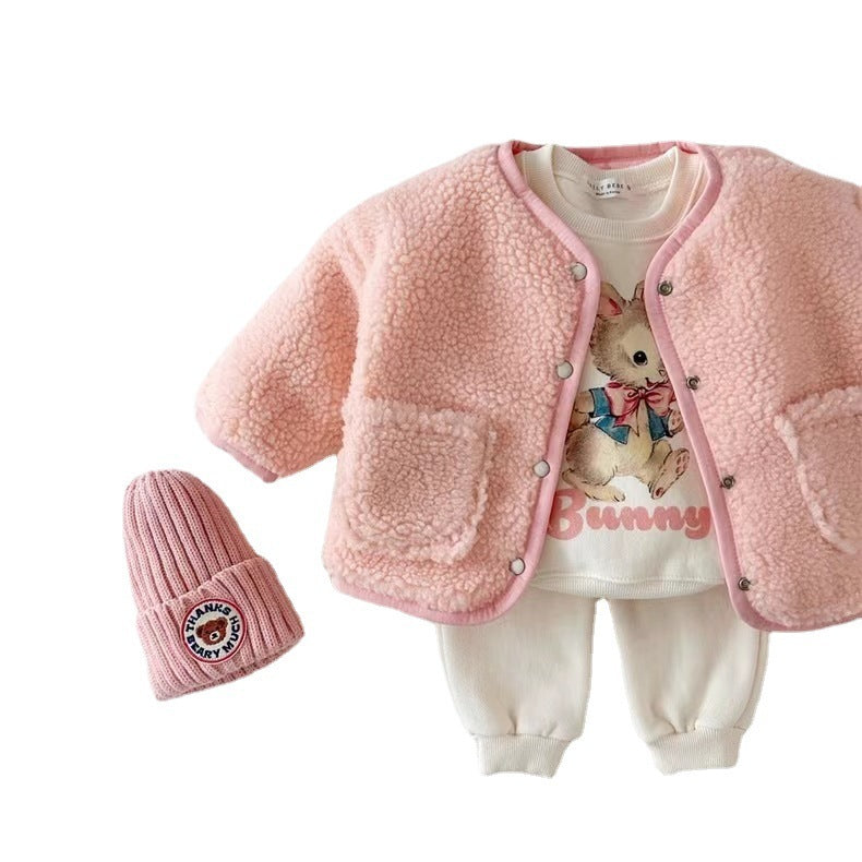 Cute Cartoon Two-piece Set