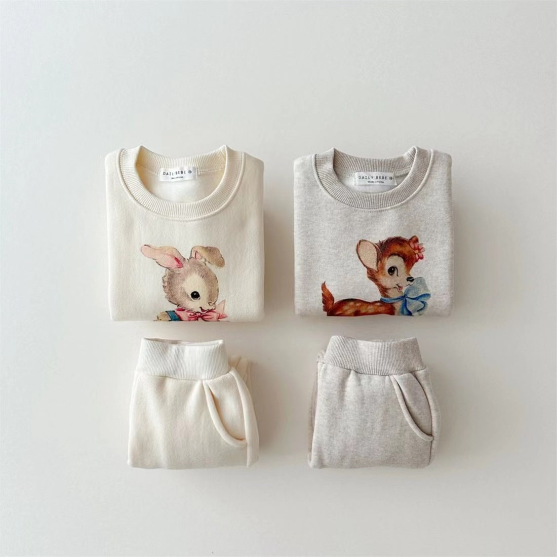 Cute Cartoon Two-piece Set