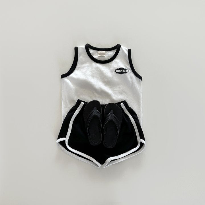 Boys And Girls Fashion Sleeveless Vest Casual Suit