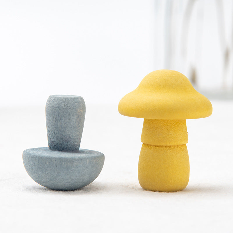 Montessori Mushroom Puzzle