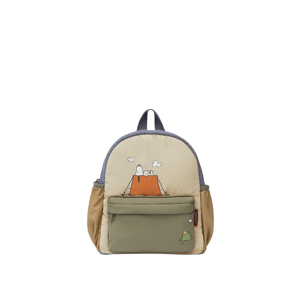 Contrast Colors Cartoon Print Backpack