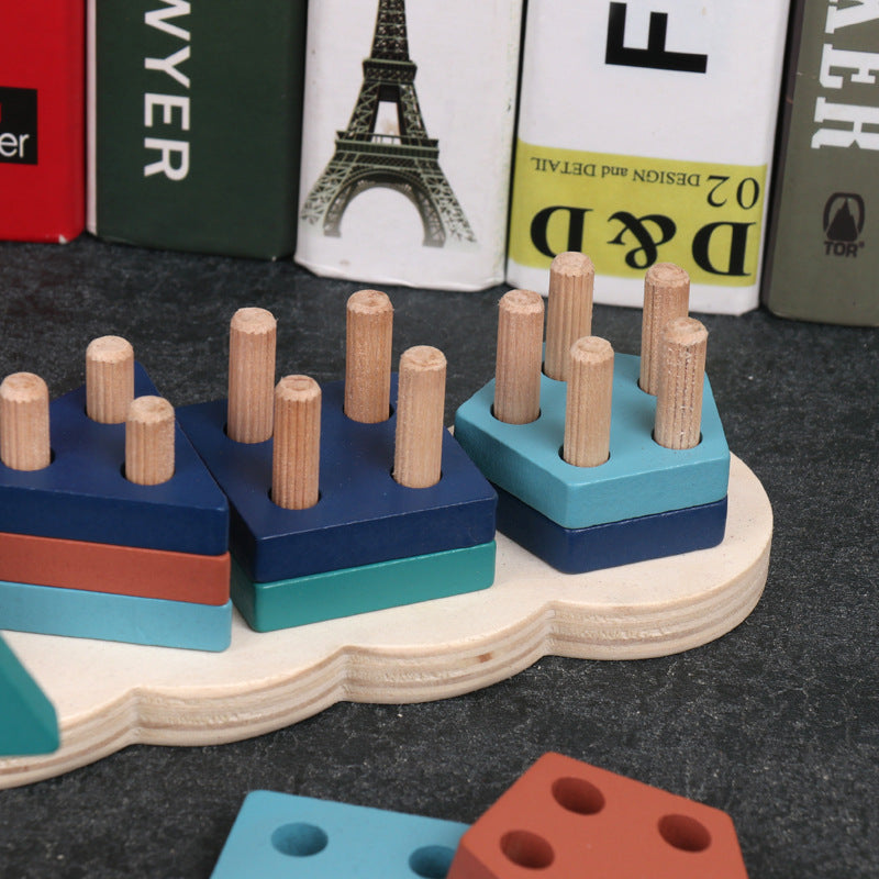 Montessori Wooden Set Column