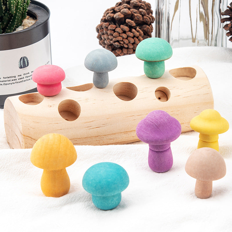 Montessori Mushroom Puzzle