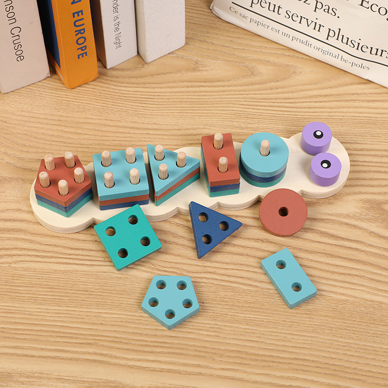 Montessori Wooden Set Column