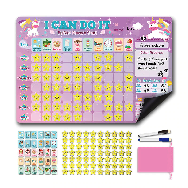 Elefunny® Magnetic Reward Chart