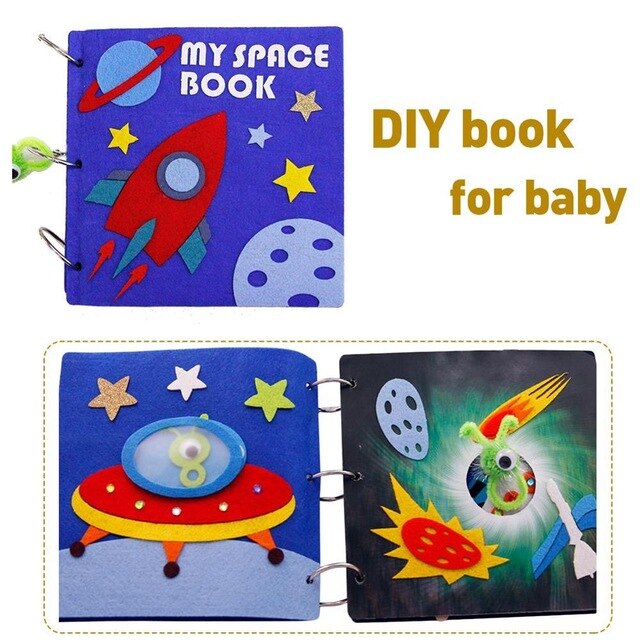 Educational Cloth Book Handmade DIY