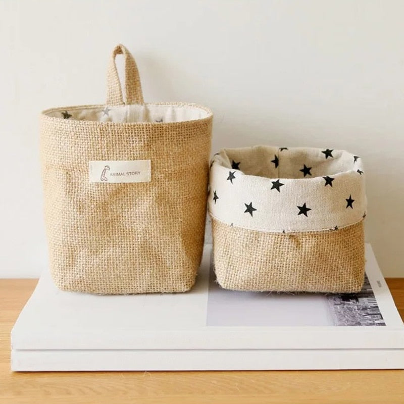 Nordic Style Hanging Wall Storage Basket