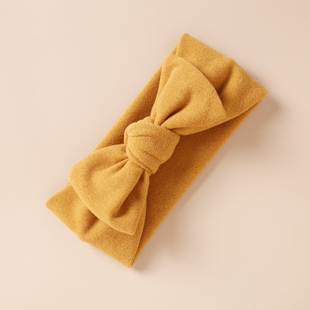 Top Knot Cashmere Thick Hairband