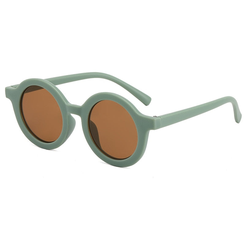Retro Round-Shaped Sunglasses