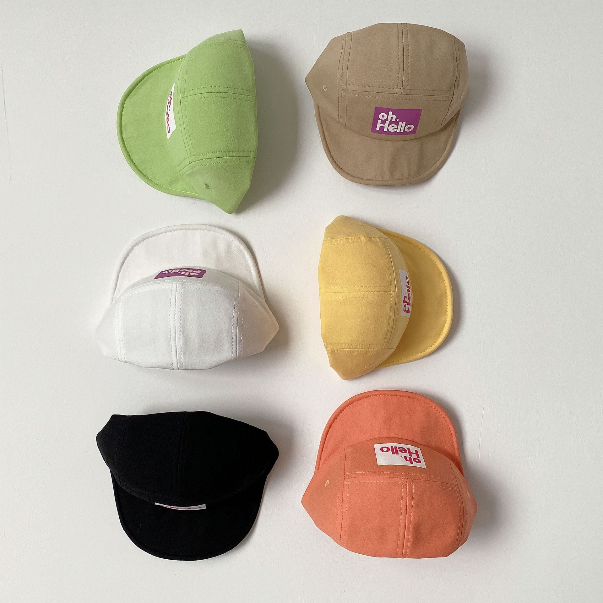 Oh.Hello Print Candy Color Baseball Hat