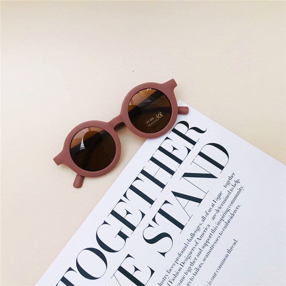 Retro Round-Shaped Sunglasses