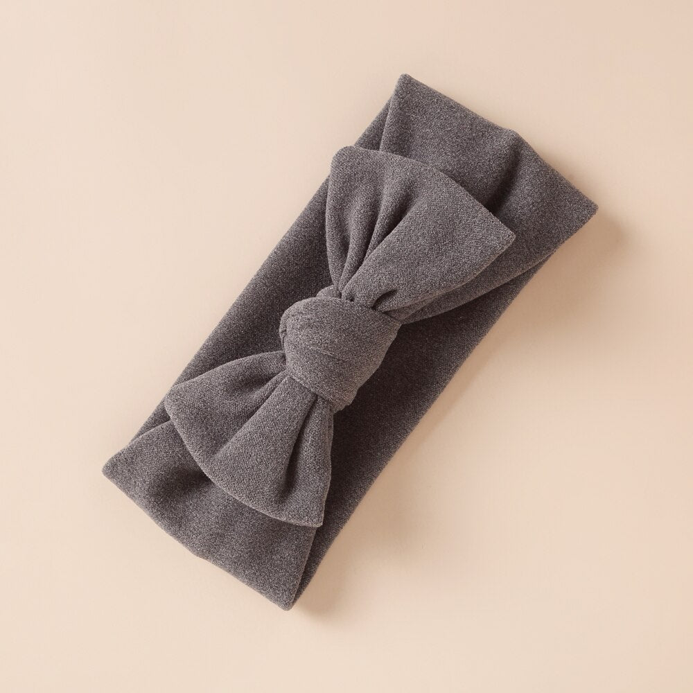 Top Knot Cashmere Thick Hairband
