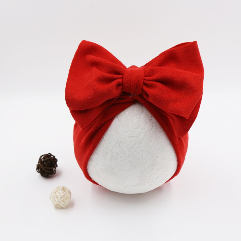 Solid Color Bow Knot Turban