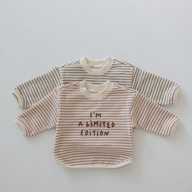 I'M A LIMITED EDITION Striped Blouse