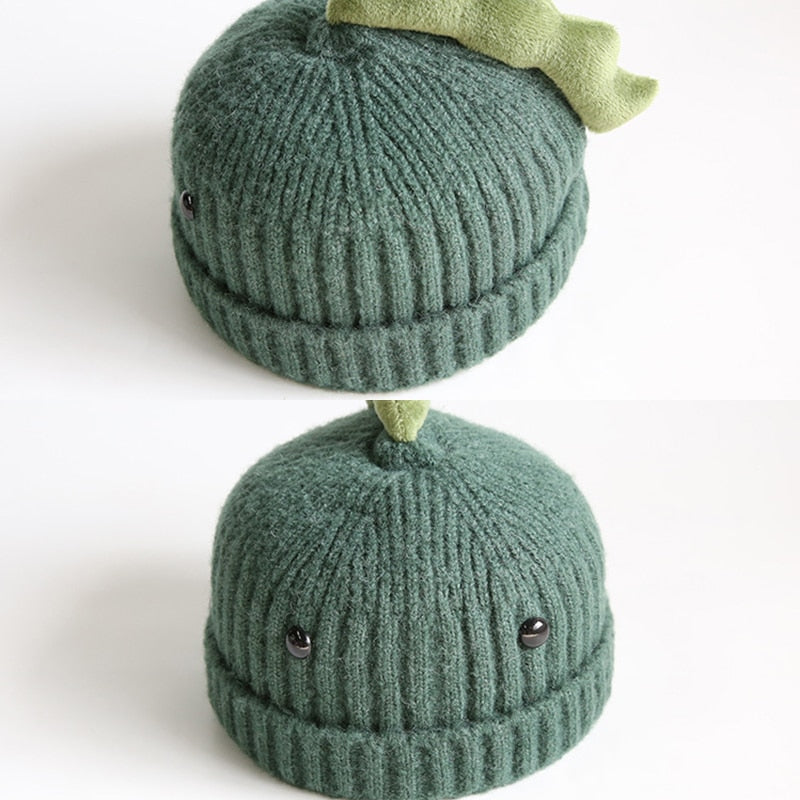Dinosaur Knitted Beanie Hat